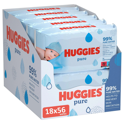 Huggies Pure billendoekjes - 1008 stuks
