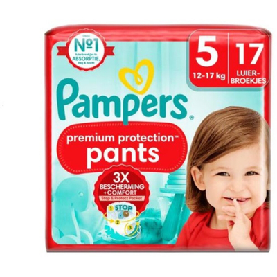 Pampers Premium Protection Pants  luierbroekjes maat 5 - 102 stuks