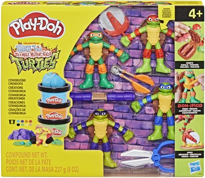 Play-Doh Teenage Mutant Ninja Turtles Cowabunga Creations Speelset