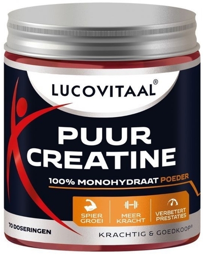 Lucovitaal Creatine Poeder Puur - 70 scoops