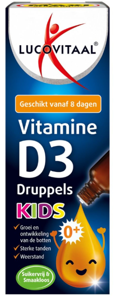 Lucovitaal Vitamine D3 Druppels Kids 50ML