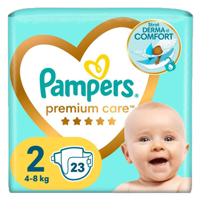 Pampers Premium Protection  luiers maat 2 - 23 stuks