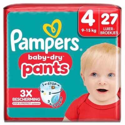 Pampers Baby Dry Pants  luierbroekjes maat 4 - 108 stuks