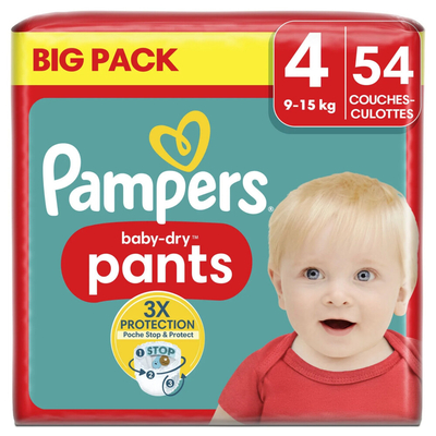 Pampers Baby Dry Pants  luierbroekjes maat 4 - 108 stuks