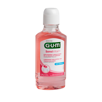 3x GUM Mondspoelmiddel Sensivital 300 ml