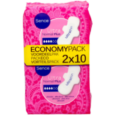 Sence Maandverband Normal Plus 20 stuks