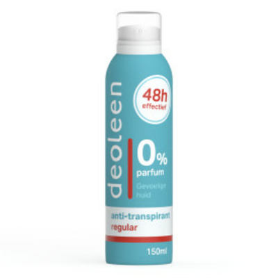 3x Deoleen Deodorant Spray Regular Anti-Transpirant 150 ml