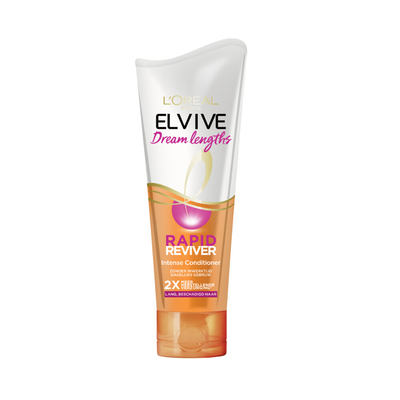3x L'Oréal Elvive Dream Lengths Rapid Reviver Conditioner 200 ml