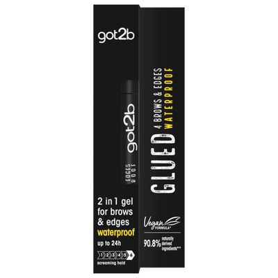 Got2B Glued 4 Brows & Edges Waterproof –Wenkbrauwgel - Langdurige Hold – Transparent - Vegan Formule - 15 ml