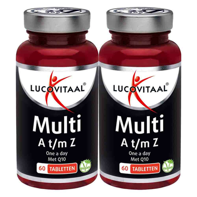 Gratis Verzending: 2x Lucovitaal Multi A-Z 60 tabletten
