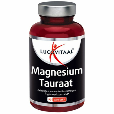 Gratis Verzending: 2x Lucovitaal Magnesium Tauraat 90 capsules