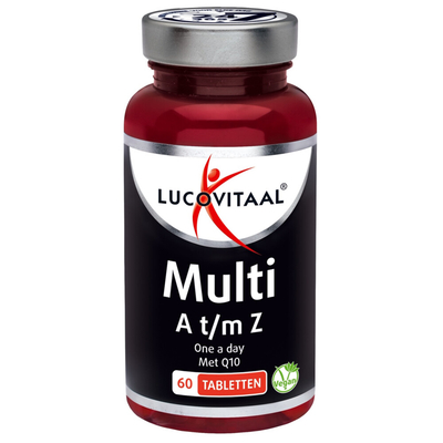 Gratis Verzending: 3x Lucovitaal Multi A-Z 60 tabletten