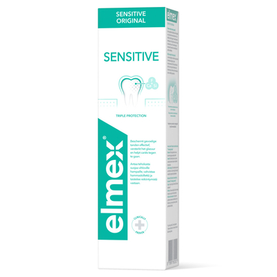 3x Elmex Tandpasta Sensitive 75 ml