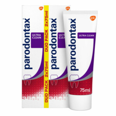 3x Parodontax Tandpasta Ultra Clean tegen Bloeden Tandvlees 2 x 75 ml