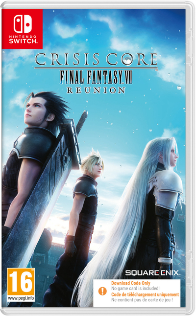 Crisis Core Final Fantasy VII Reunion (Code in a Box) Nintendo Switch