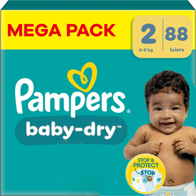 Pampers Baby Dry  luiers maat 2 - 88 stuks