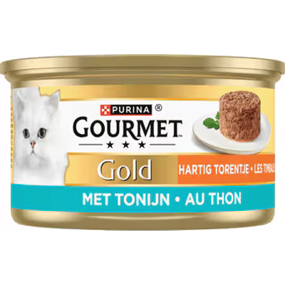 Gourmet Gold Hartig Torentje 85 g - Kattenvoer -