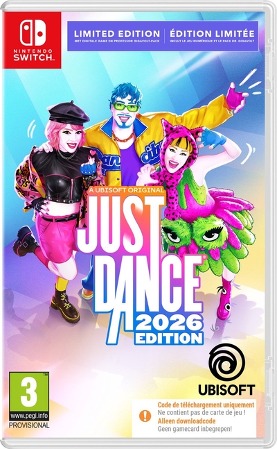 Just Dance 2026 Limited Edition - Nintendo Switch - Code in a box