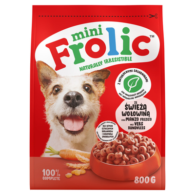 Frolic Droog Mini - Hondenvoer - Rund 800 gr