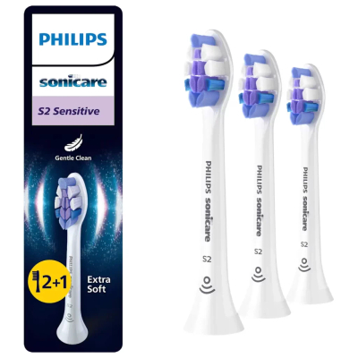 Philips Sonicare Sensitive  opzetborstels - 3 stuks