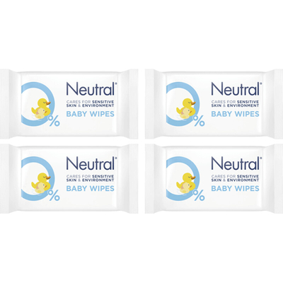 Neutral billendoekjes - 4 stuks
