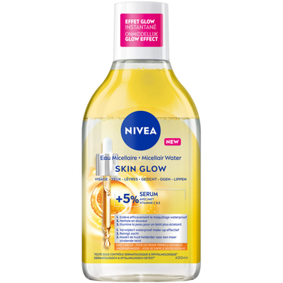 NIVEA Skin glow micellair water Oog make-up remover 400 ml