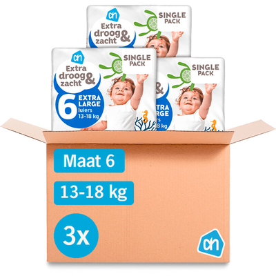Albert Heijn  luiers maat 6 - 60 stuks