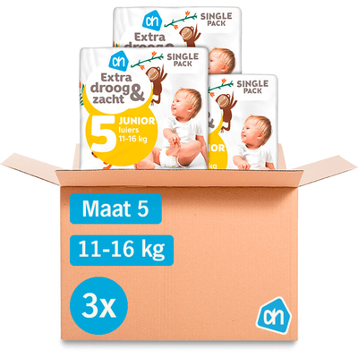 Albert Heijn  luiers maat 5 - 3 stuks