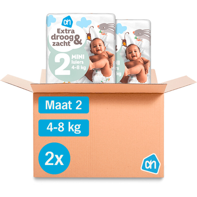Albert Heijn  luiers maat 2 - 2 stuks