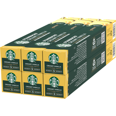 Starbucks Nespresso Caramel Vanilla 6-pack Nespresso compatible 6 stuks