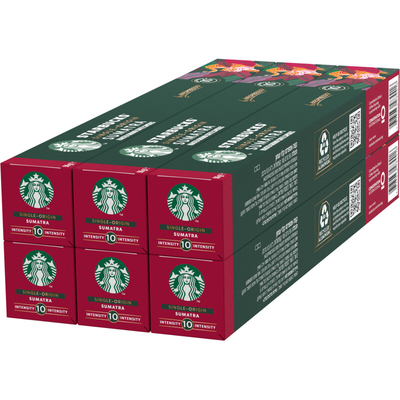Starbucks Nespresso Sumatra 6-pack no_ah_productcategory 6 stuks
