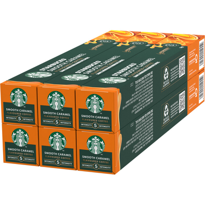 Starbucks Nespresso Smooth Caramel 6-pack Nespresso compatible 6 stuks