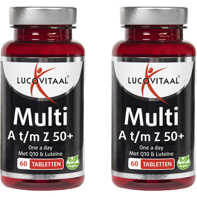 Lucovitaal Multi a t/m z 2-pack Multivitamines 2 stuks