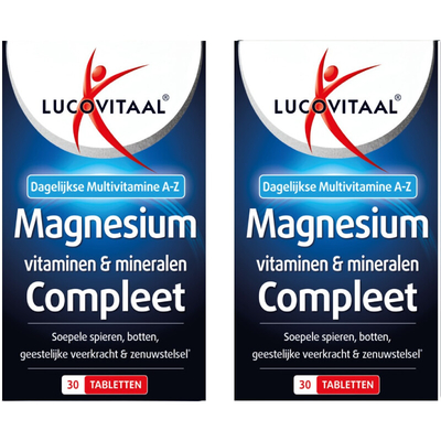 Lucovitaal Magnesium vitamine mineralen 2-pack Magnesium 2 stuks