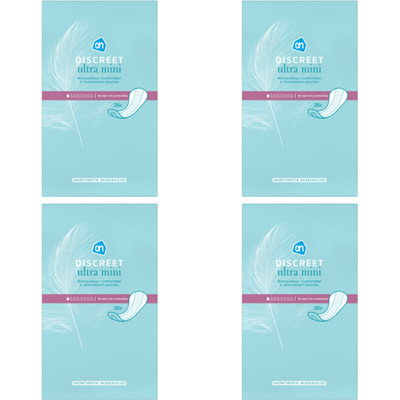 AH Ultra mini incont. inlegkruisjes 4-pack no_ah_productcategory 4 stuks