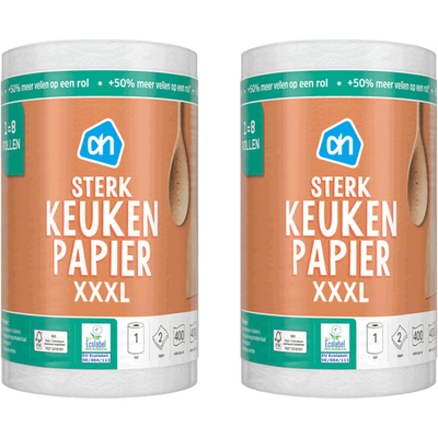 AH Keukenpapier sterk XXXL 2-pack no_ah_productcategory 2 stuks