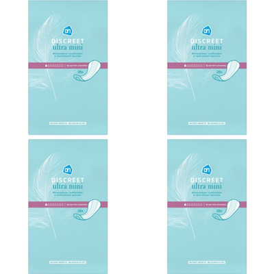 AH Ultra mini inco inlegkruisjes 4-pack no_ah_productcategory 4 stuks