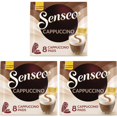 Senseo Cappuccino pads 3-pack Koffiepads (melkbasis) 3 stuks