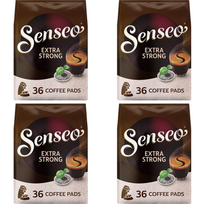 Senseo Extra strong koffiepads 4-pack Koffiepads (krachtig) 4 stuks