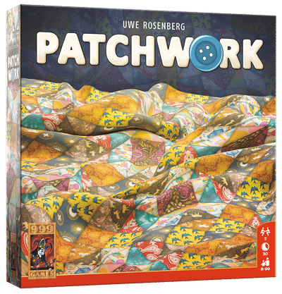 999 Games Patchwork - tegellegspel voor twee spelers | 999 Games
