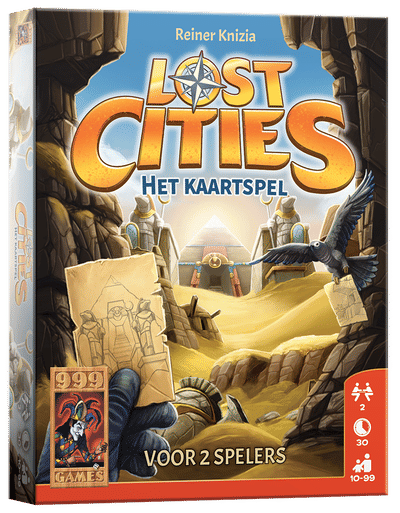 999 Games Lost Cities – Kaartspel voor twee spelers | 999 Games