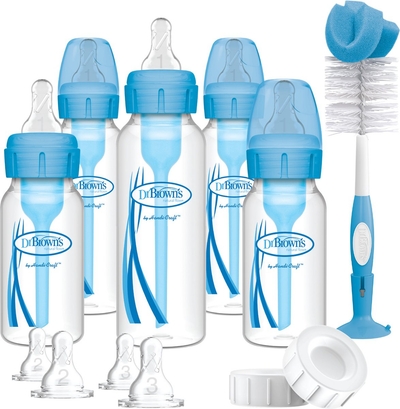 Dr. Brown's standaardfles giftset blauw