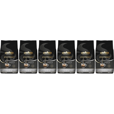 Lavazza Espresso Barista Perfetto - koffiebonen - 6 x 1 kilo