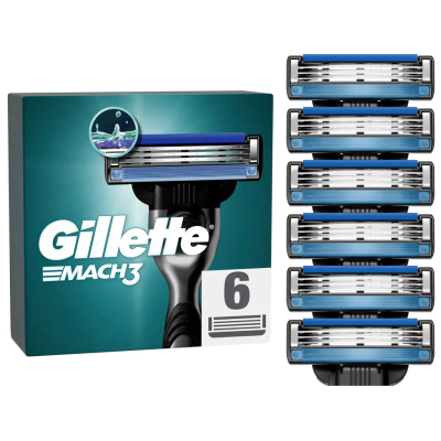Gillette Mach 3 scheermesjes - 3 stuks