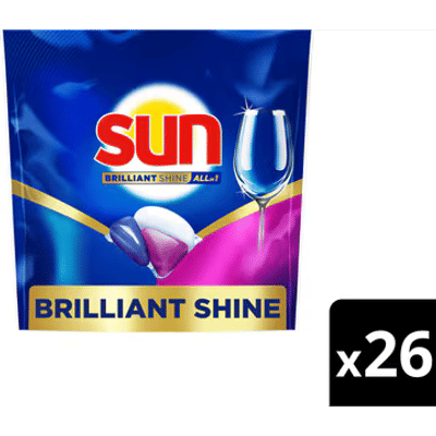 Sun All in 1  vaatwastabletten  - 26 wasbeurten