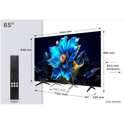 TCL QLED 65QLED780K (2025) - 65 inch - QLED TV