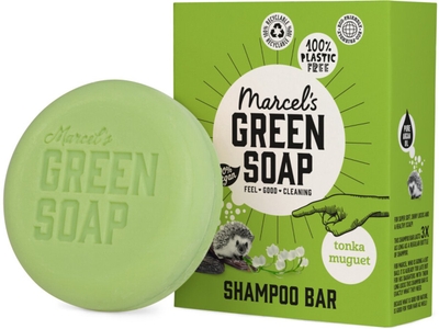 Marcel's Green Soap Shampoo Bar - Tonka & Muguet - 6 x 90 ml
