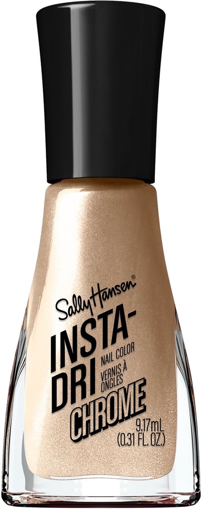 Sally Hansen Insta-Dri Nail Polish, Lustrous Gold, 9 ml