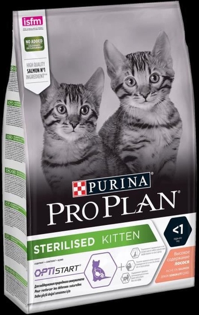 PRO PLAN Katten droogvoer gesteriliseerd met zalm - 3kg