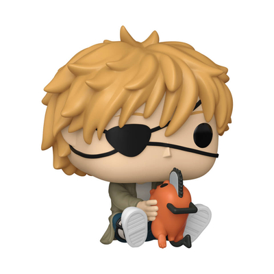 Chainsaw Man Denji with Pochita vinylfiguur 1971 Unisex Funko Pop! - Neutraal - Standard